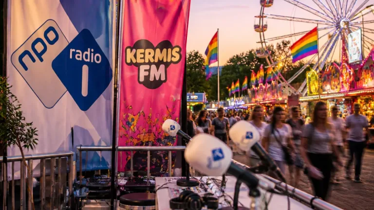 Radio 1-programma landt op kermis in Tilburg: focus op Roze Maandag en Kermis FM