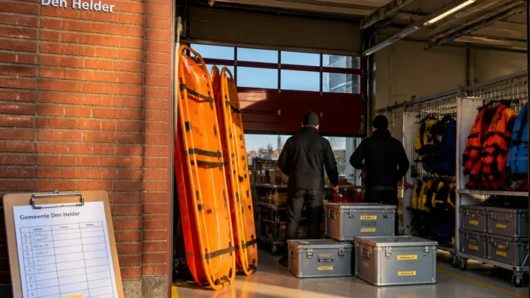 Reddingsbrigade mag voorlopig in brandweerkazerne van Den Helder blijven