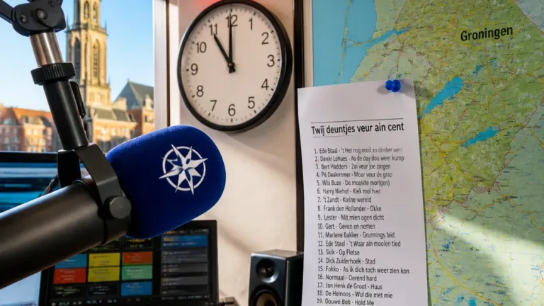 RTV Noord brengt vanmorgen streektaalmuziek met ‘Twij deuntjes veur ain cent’