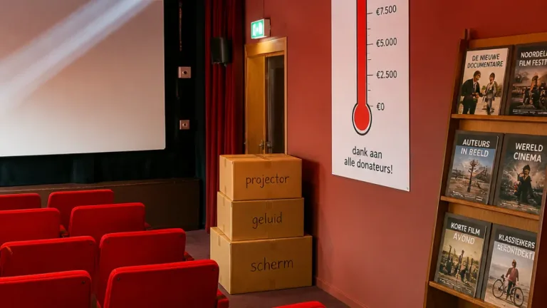 Sneek behoudt filmhuis: crowdfunding haalt streefbedrag voor nieuwe apparatuur
