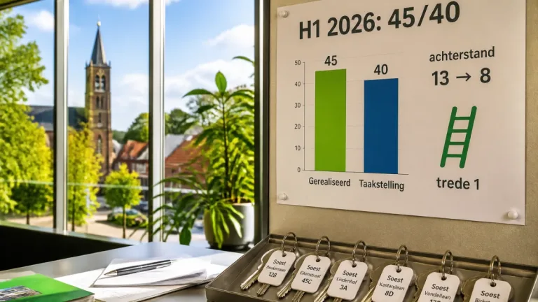 Soest krimpt achterstand bij statushuisvesting en richt vizier op trede 1