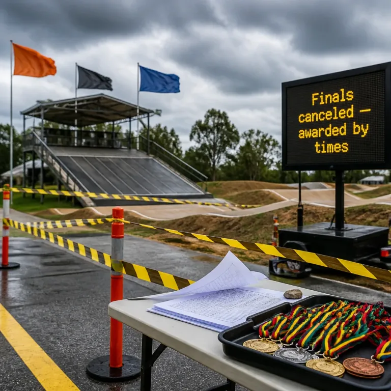 WK BMX in Brisbane stilgelegd door wind; Smulders krijgt brons op basis van tijden