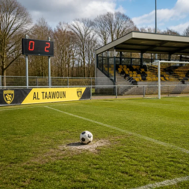 Helmond Sport houdt lang stand, maar delft het onderspit tegen Al Taawoun: 0-2