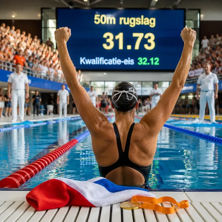 Zestienjarige verrassingskampioen Phillipson pakt goud en EK-ticket op 50m rugslag