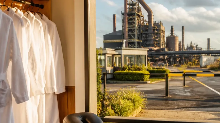 Tata Steel opent verrassend beautycentrum op terrein in IJmuiden