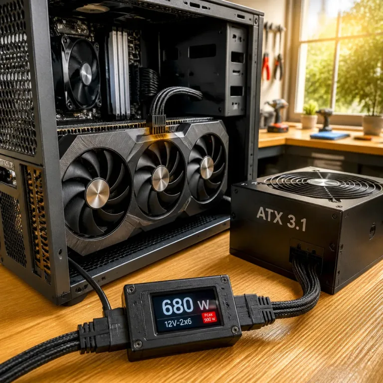 Nieuwe RTX 5090 dwingt pc-bouwers tot zwaardere voedingen en ATX 3.1