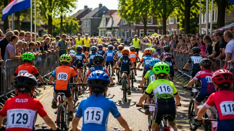 Tour de Schalkwijk start 56e editie: hele dorp leeft mee met jeugdige renners