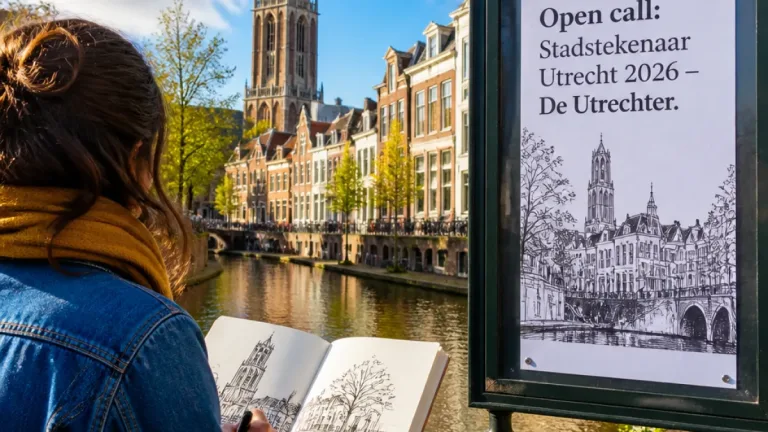 Utrecht benoemt vanaf oktober 2026 een eerste officiële Stadstekenaar
