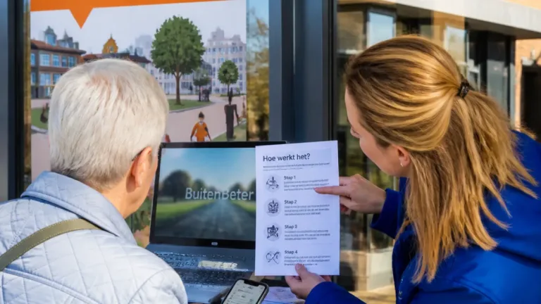 Veenendaal: meldpunt onveilige plekken voor minder digitaal vaardigen te ingewikkeld