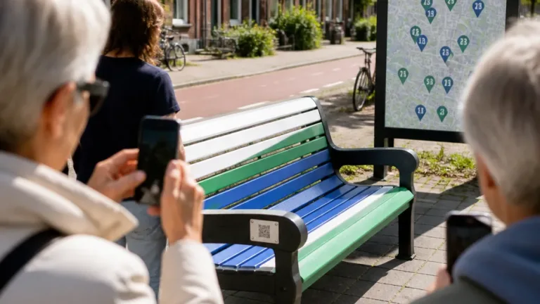 Voorburg krijgt luisterbankjes: 23 verhalen verbinden plekken en wandelingen