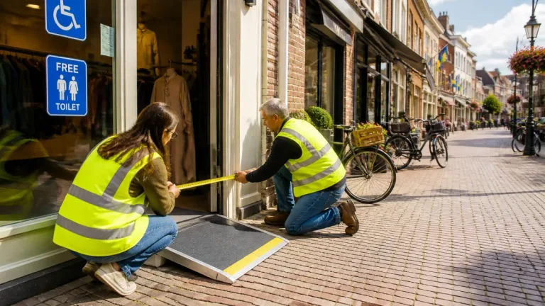 Waalwijk zet stap naar toegankelijker centrum: adviesronde en subsidie voor ondernemers