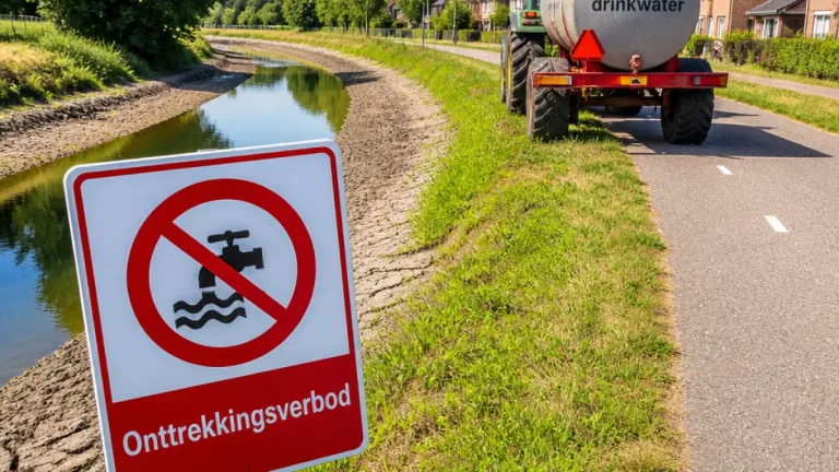 Waterschap De Dommel breidt onttrekkingsverbod uit: hele gebied onder restricties