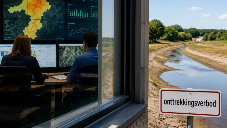 Waterschap Limburg schakelt crisisorganisatie in door aanhoudende droogte en lage waterstanden