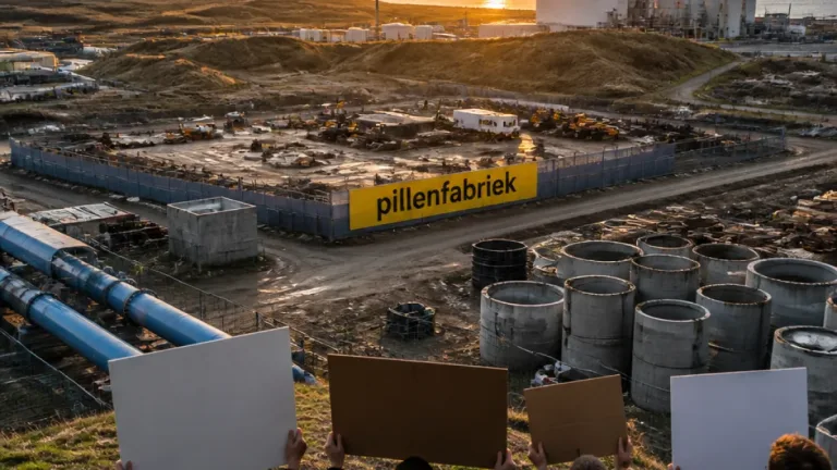 Watertekort zet discussie over pillenfabriek in Katwijk opnieuw in de schijnwerpers