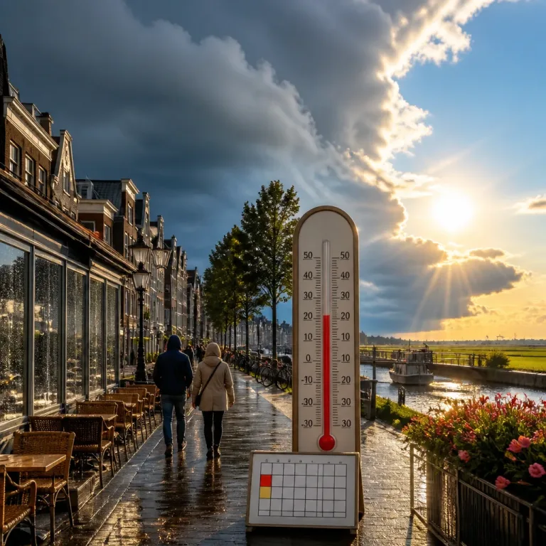 Wisselvallig weekend gevolgd door warmere start van de week, midden volgende week meer buien