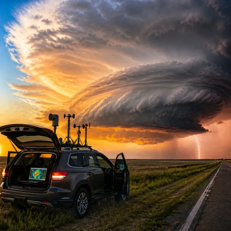 Van studio tot stormjacht: weerman Robert de Vries jaagt zijn weerpassie na