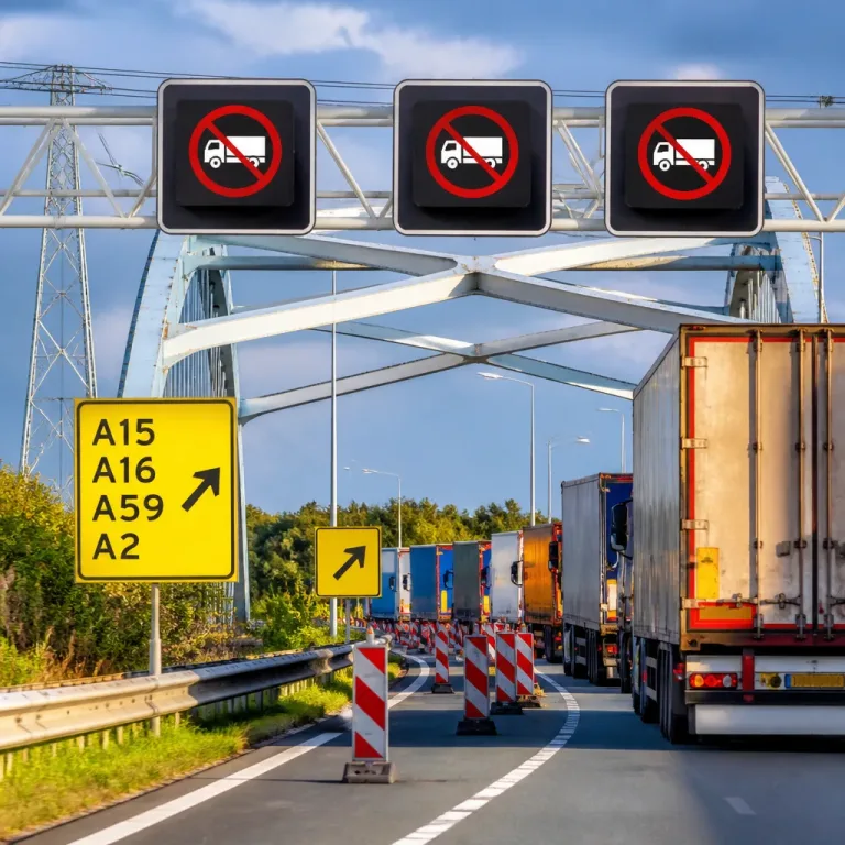 Vrachtverkeer geweerd van Merwedebrug A27: sector luidt noodklok over nationale impact