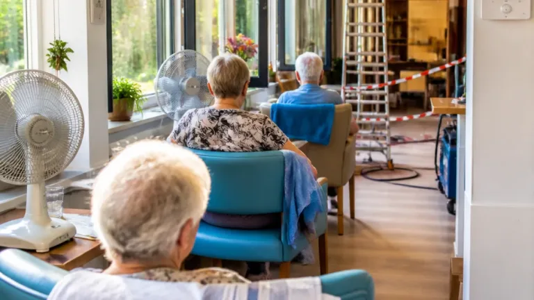 Weert: koelinstallatie in woonzorgcomplex Hushoven uitgezet tijdens renovatie, bewoners in hitte
