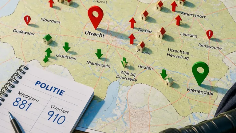 Woninginbraken in provincie Utrecht iets gedaald, maar grote lokale verschillen