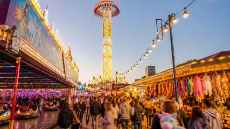 Zomerkermis kleurt Emmen: 40 attracties op de Vreding trekken volle bak