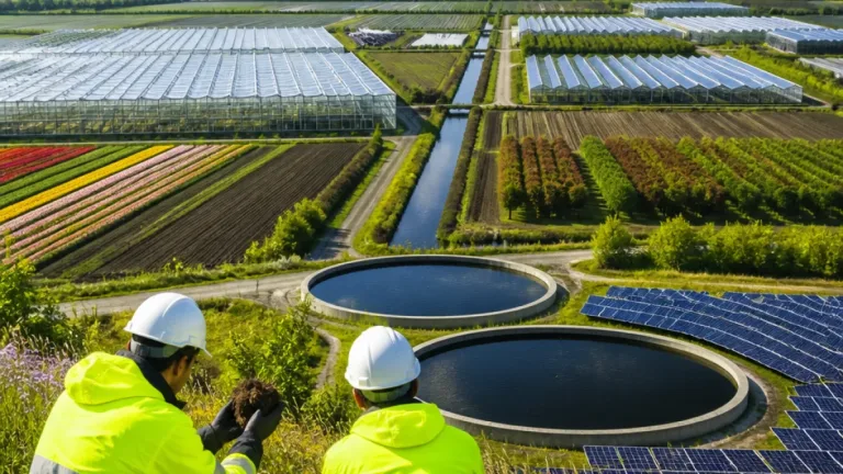 Zuid-Holland zet in op een duurzame, circulaire tuinbouw zonder kassen weg te saneren
