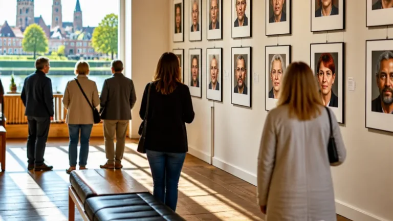 Zutphen ziet stad in portretten: Frank Mossink exposeert honderd gezichten