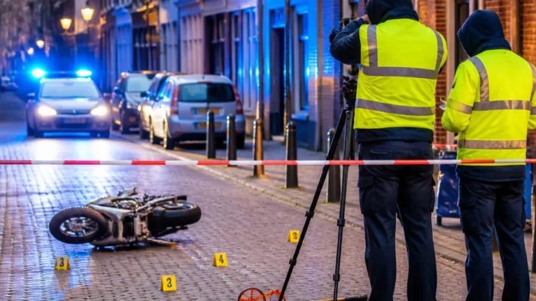 Zwaargewonde bromfietser na achtervolging in Groningse binnenstad; Rijksrecherche onderzoekt