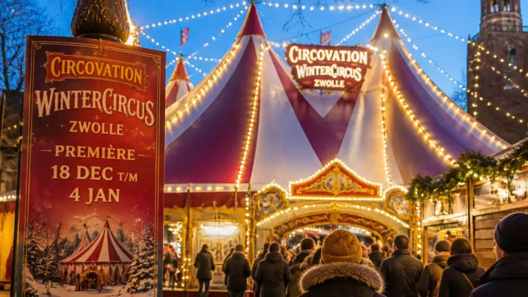 Zwolle krijgt nieuw winterevenement: Circovation | Wintercircus in kerstvakantie